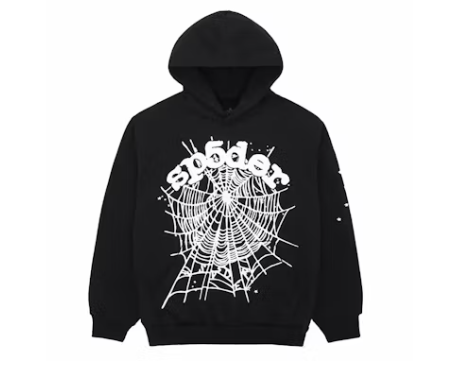 SP5DER HOODIE BLACK WEB