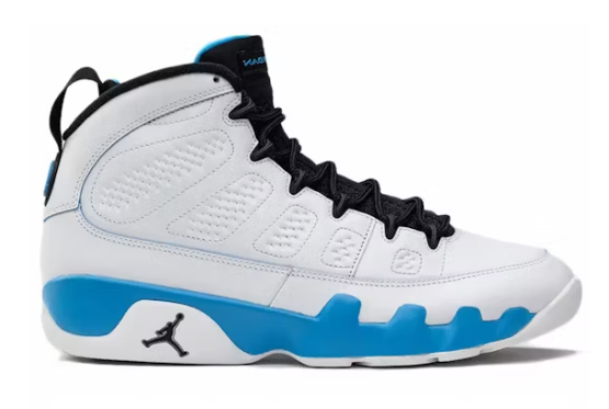 AIR JORDAN 9 POWDER BLUE