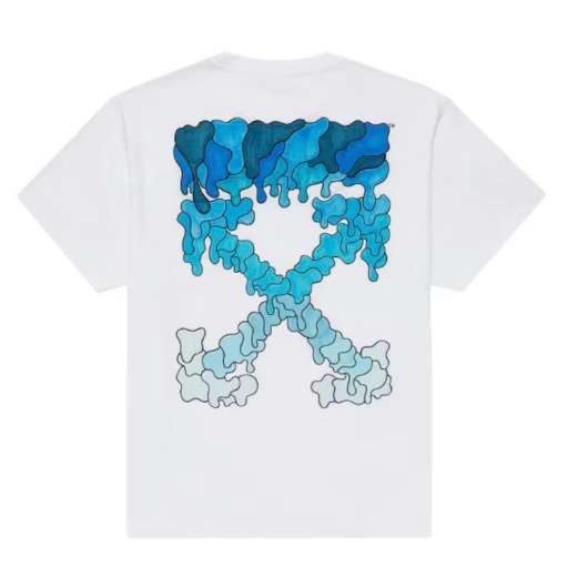 OFF-WHITE 'BLUE MARKER' TEE