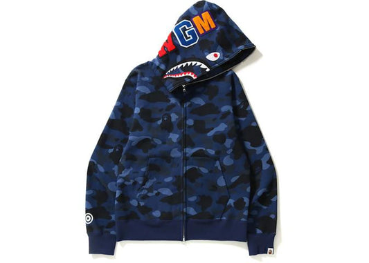 BAPE COLOR CAMO SHARK "NAVY"