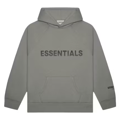 ESSENTIALS HOODIE "CHARCOAL"