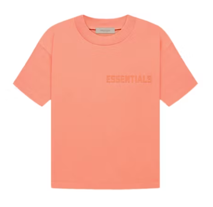 ESSENTIALS TEE "CORAL"