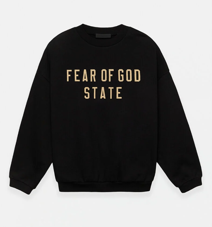 ESSENTIALS 'FEAR OF GOD STATE' CREWNECK