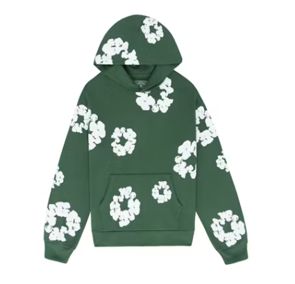 DENIM TEARS HOODIE "GREEN"