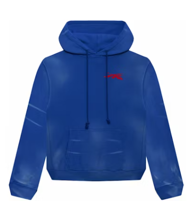 HELLSTAR SPORTS GEL HOODIE 'BLUE"