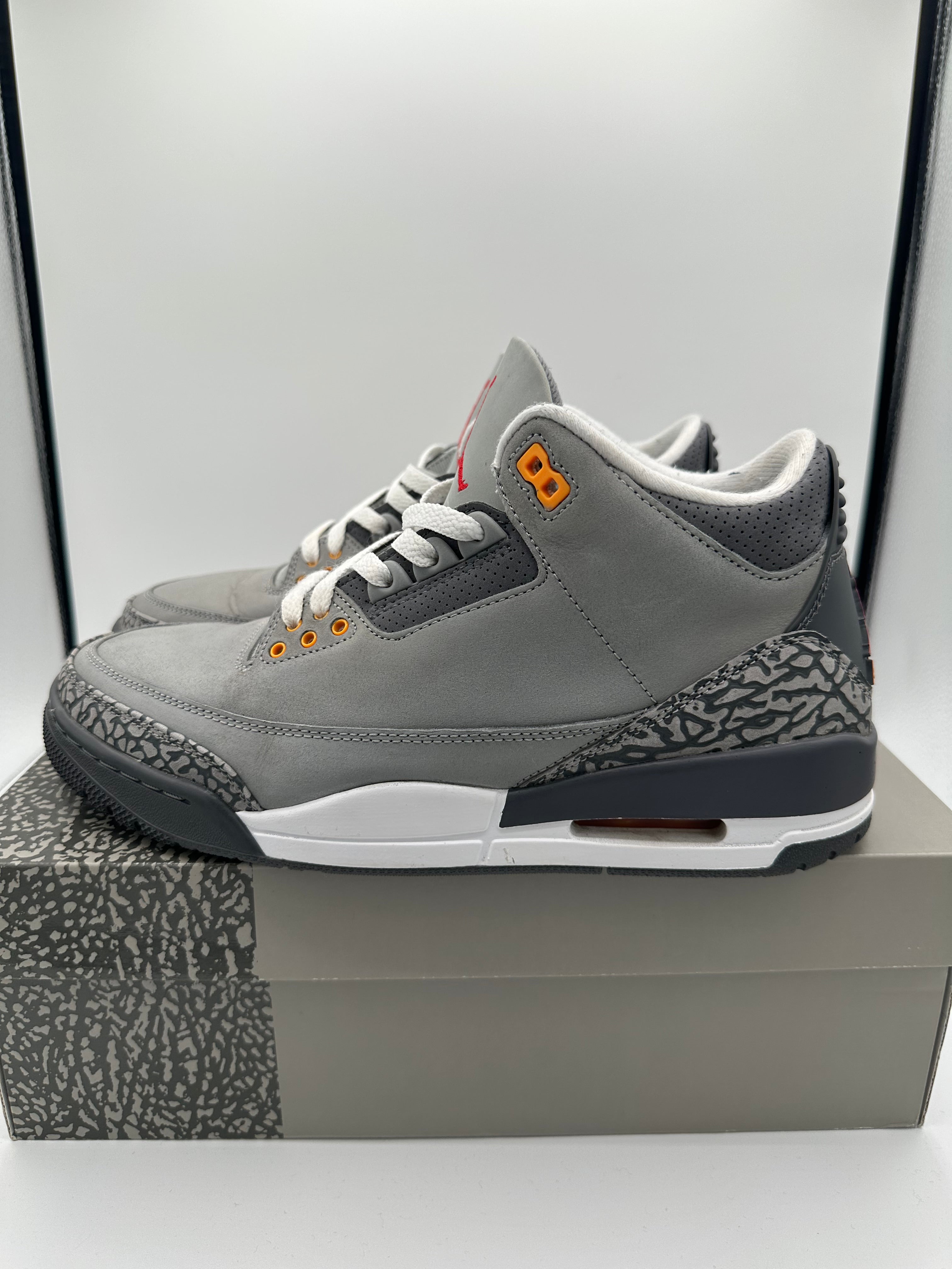 JORDAN 3 COOL GREY (USED) – thespot