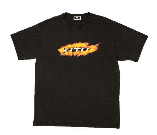 KITH ORBIT FLAME VINTAGE TEE