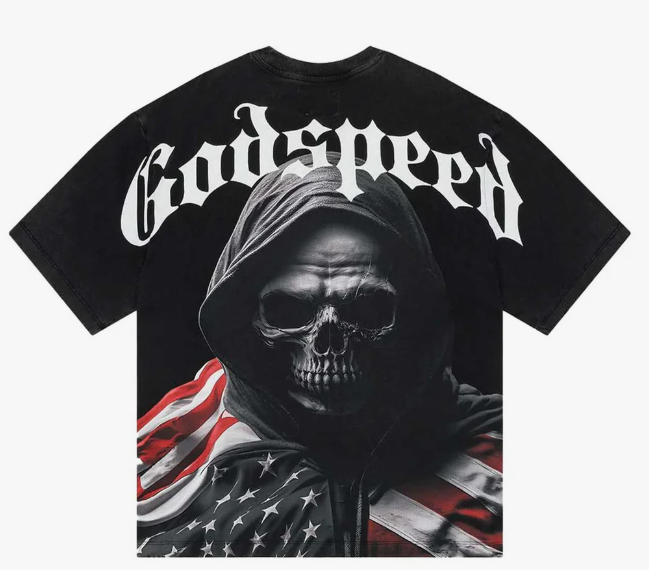 GODSPEED LOTF TEE BLACK