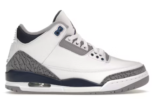 JORDAN 3 MIDNIGHT NAVY