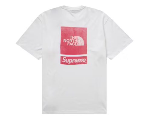 NORTH FACE SS TEE "WHITE"