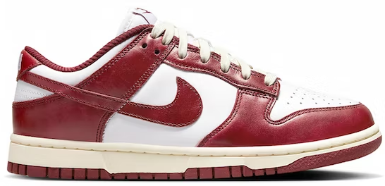 NIKE DUNK LOW PRM VINTAGE TEAM RED