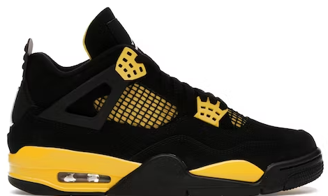 JORDAN 4 RETRO YELLOW THUNDER