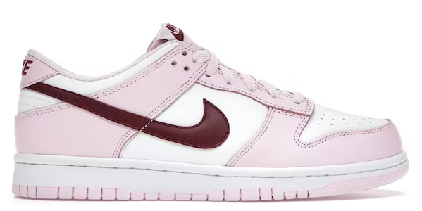 NIKE DUNK LOW PINK FOAM RED WHITE (GS)