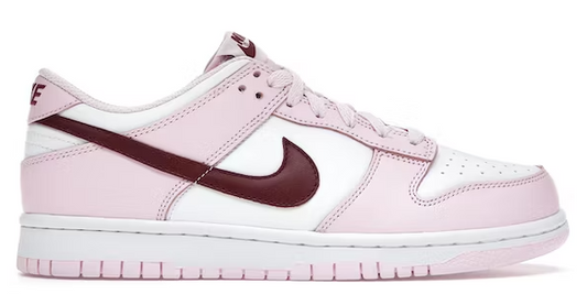 NIKE DUNK LOW PINK FOAM RED WHITE (GS)