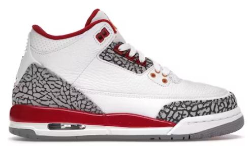 JORDAN 3 RETRO CARDINAL (GS)