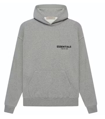 ESSENTIALS HOODIE "DARK OATMEAL"