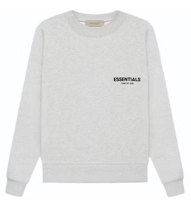 ESSENTIALS CREWNECK "LIGHT OATMEAL"