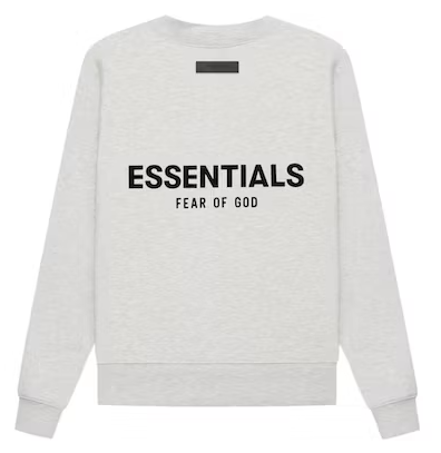 ESSENTIALS CREWNECK "LIGHT OATMEAL"