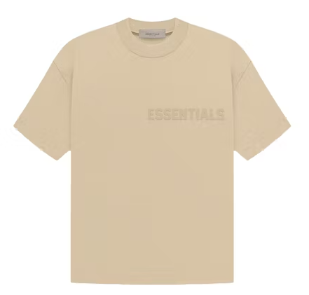 ESSENTIALS TEE "SAND"