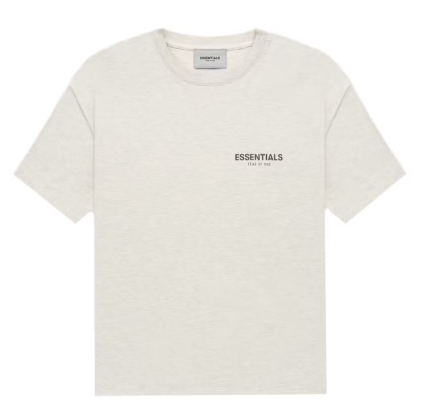 ESSENTIALS TEE "OATMEAL"