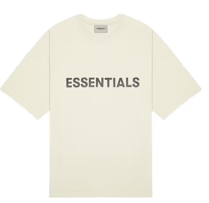 ESSENTIALS TEE "CREAM"