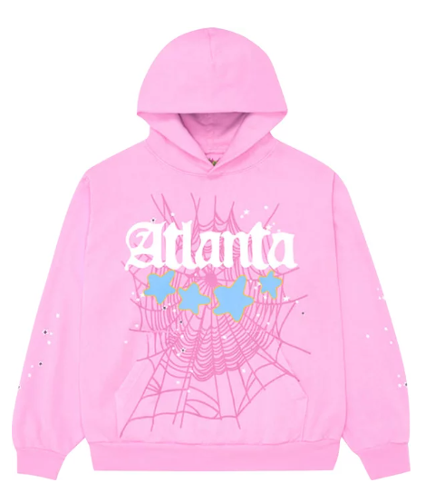 SP5DER ATLANTA HOODIE "PINK"