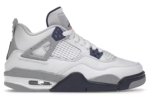 JORDAN 4 RETRO MIDNIGHT NAVY (GS)