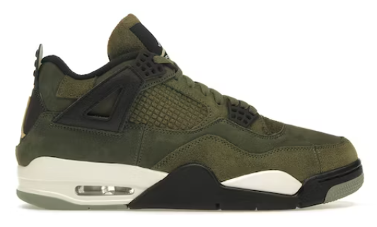 JORDAN 4 RETRO SE MEDIUM OLIVE CRAFT