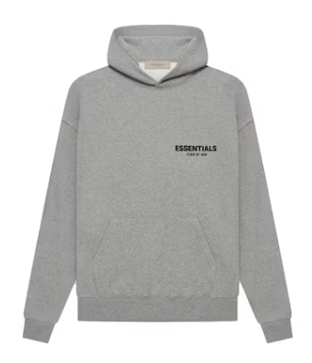 ESSENTIALS HOODIE (DARK OATMEAL)