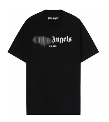 PALM ANGELS PARIS SPRAYED LOGO TEE