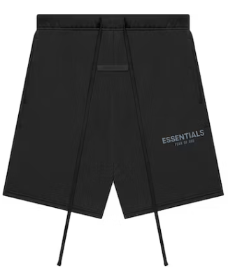 ESSENTIALS SHORTS "BLACK"