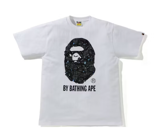 BAPE TEE "SPACE ABC"