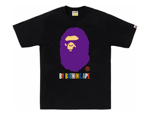 BAPE TEE "COLORS"