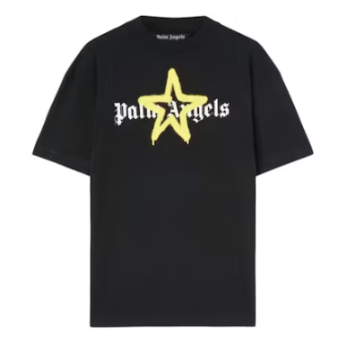 PALM ANGELS "STAR SPRAYED" T-SHIRT