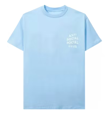 ANTI SOCIAL SOCIAL TEE "PARTLY CLOUD"