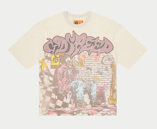 GODSPEED CREAM STONER TEE