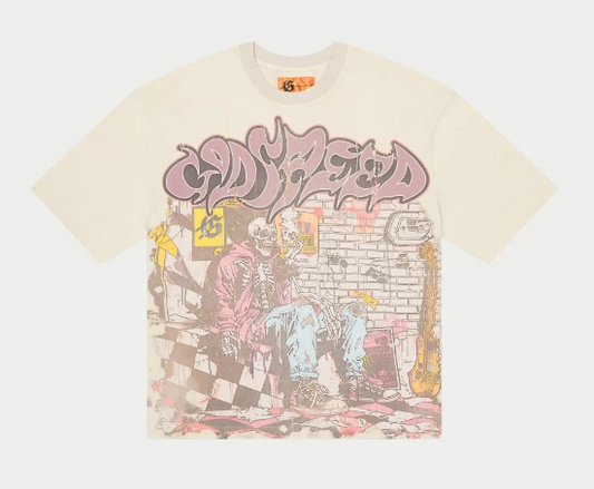 GODSPEED CREAM STONER TEE