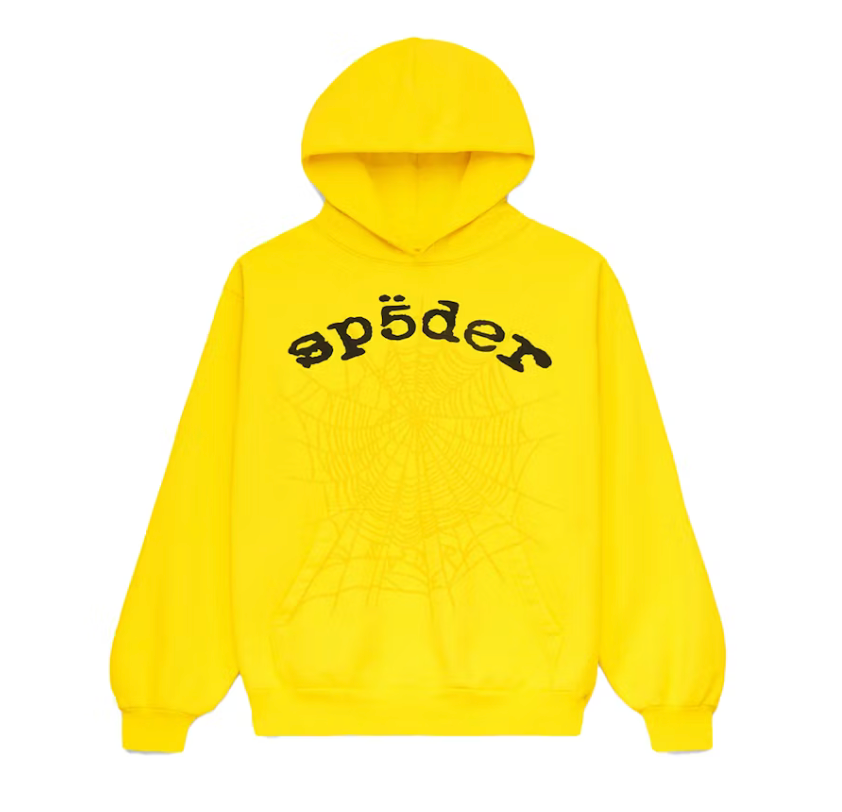 SP5DER YELLOW OG WEB V2 SWEATSUIT