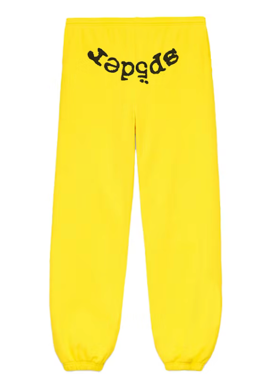 SP5DER YELLOW OG WEB V2 SWEATSUIT