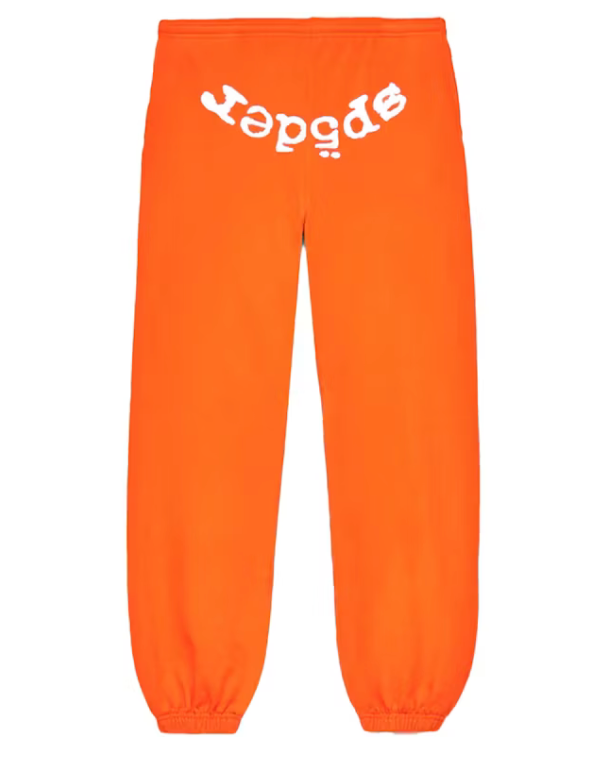 SP5DER ORANGE OG WEB V2 SWEATSUIT