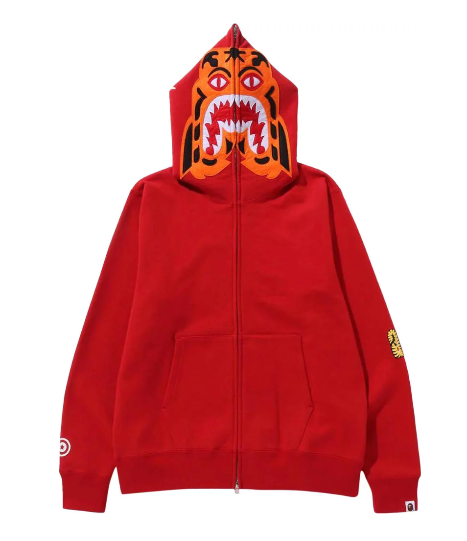 BAPE RED TIGER SHARKIE