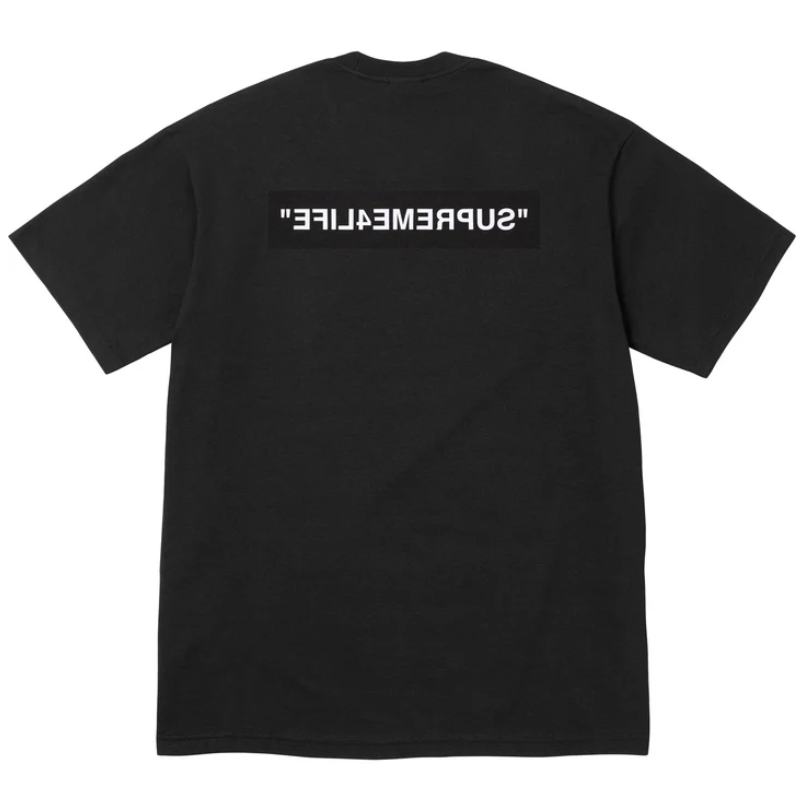 SUPREME 4 LIFE TEE "BLACK"