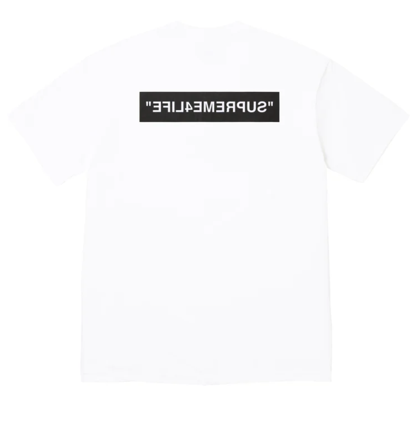 SUPREME 4 LIFE TEE "WHITE"