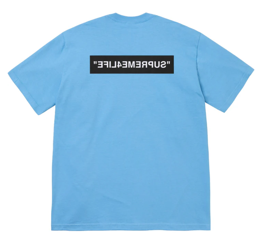 SUPREME 4 LIFE TEE "BRIGHT BLUE"