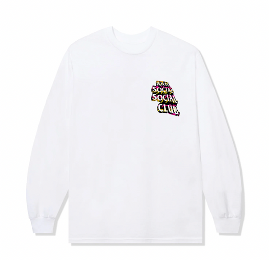 ANTI SOCIAL SOCIAL CLUB TWISTED QUICKNESS TEE LONG SLEEVE