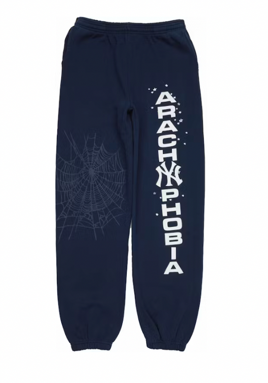 SP5DER NAVY PHOBIA NY SWEATPANT