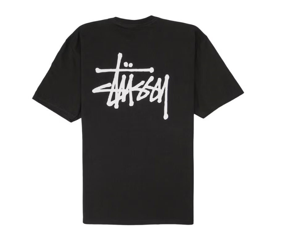 STUSSY BASIC T-SHIRT "BLACK"