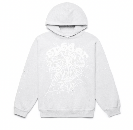 SP5DER OG WEB HOODIE HEATHER GREY