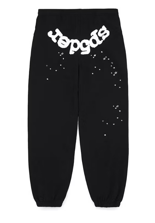 SP5DER OG WEB SWEATPANTS BLACK