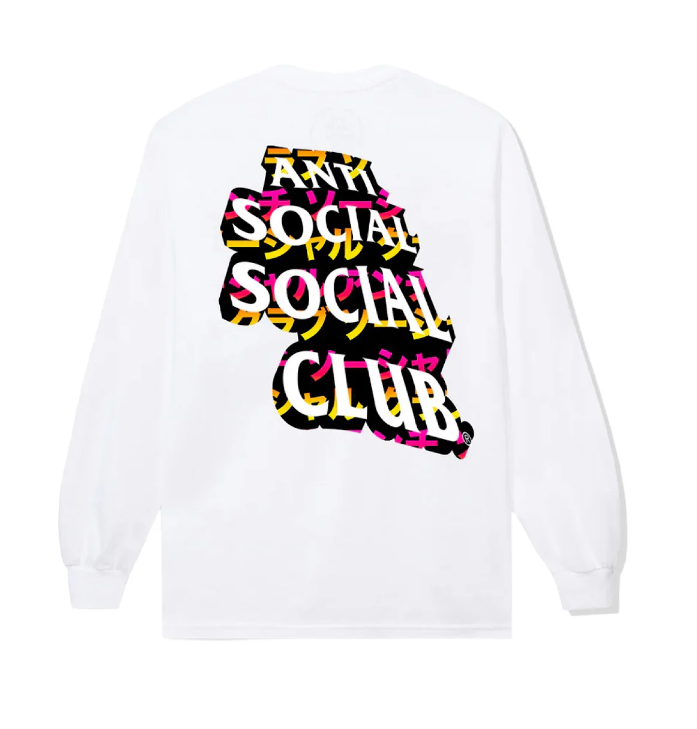 ANTI SOCIAL SOCIAL CLUB TWISTED QUICKNESS TEE LONG SLEEVE